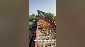 The on-site effect of the mud and stone separator is so good