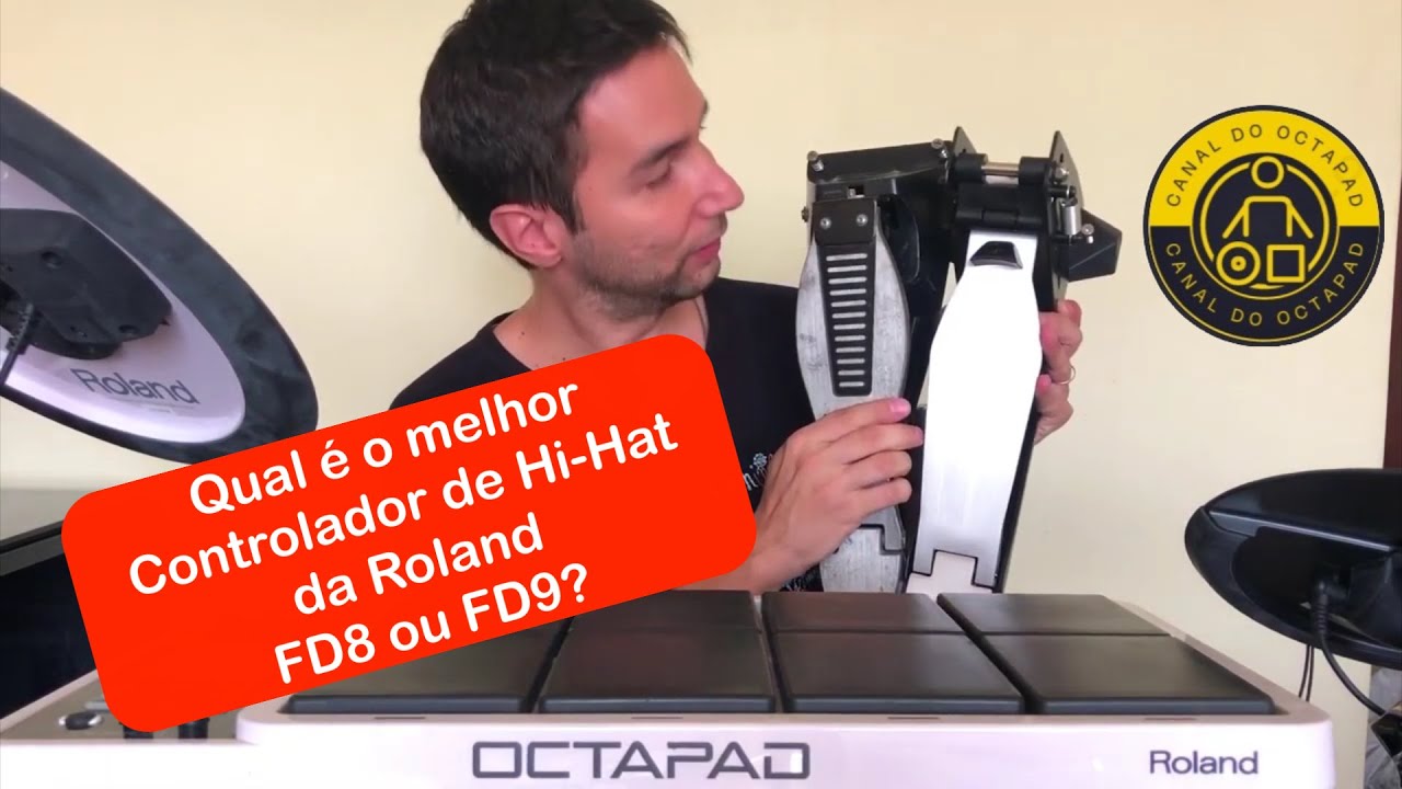 Comparison between Roland's FD8 and FD9 hi hat controller.