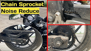 Pulsar As200 Ns200 Rs200 And All Motorcycle Chain Sprocket Noise Reduce Solution