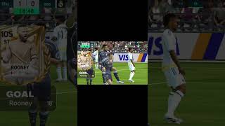 Goal by ROONEY fc mobile #football #shorts