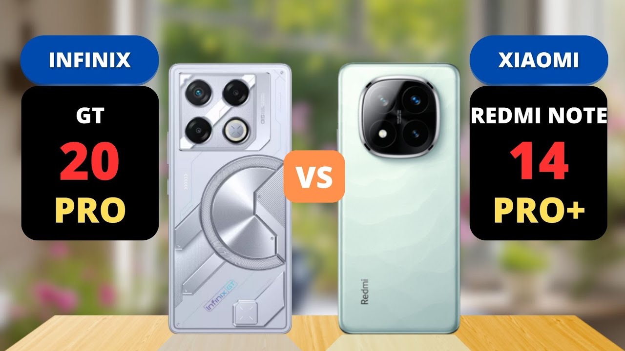 Infinix GT 20 Pro vs Redmi Note 14 Pro Plus Comparison