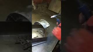 Ремонт тормозной колодки ЗиЛ .сварка аргоном