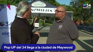 El Pop Up del 34 llega a la ciudad de Maywood｜Univision Los Angeles