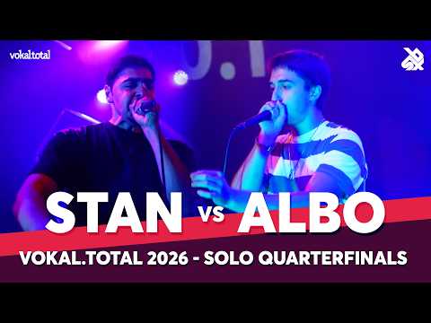 Stan 🇧🇪 vs Albo 🇮🇹 | vokal.total 2026 | Quarter Final 4