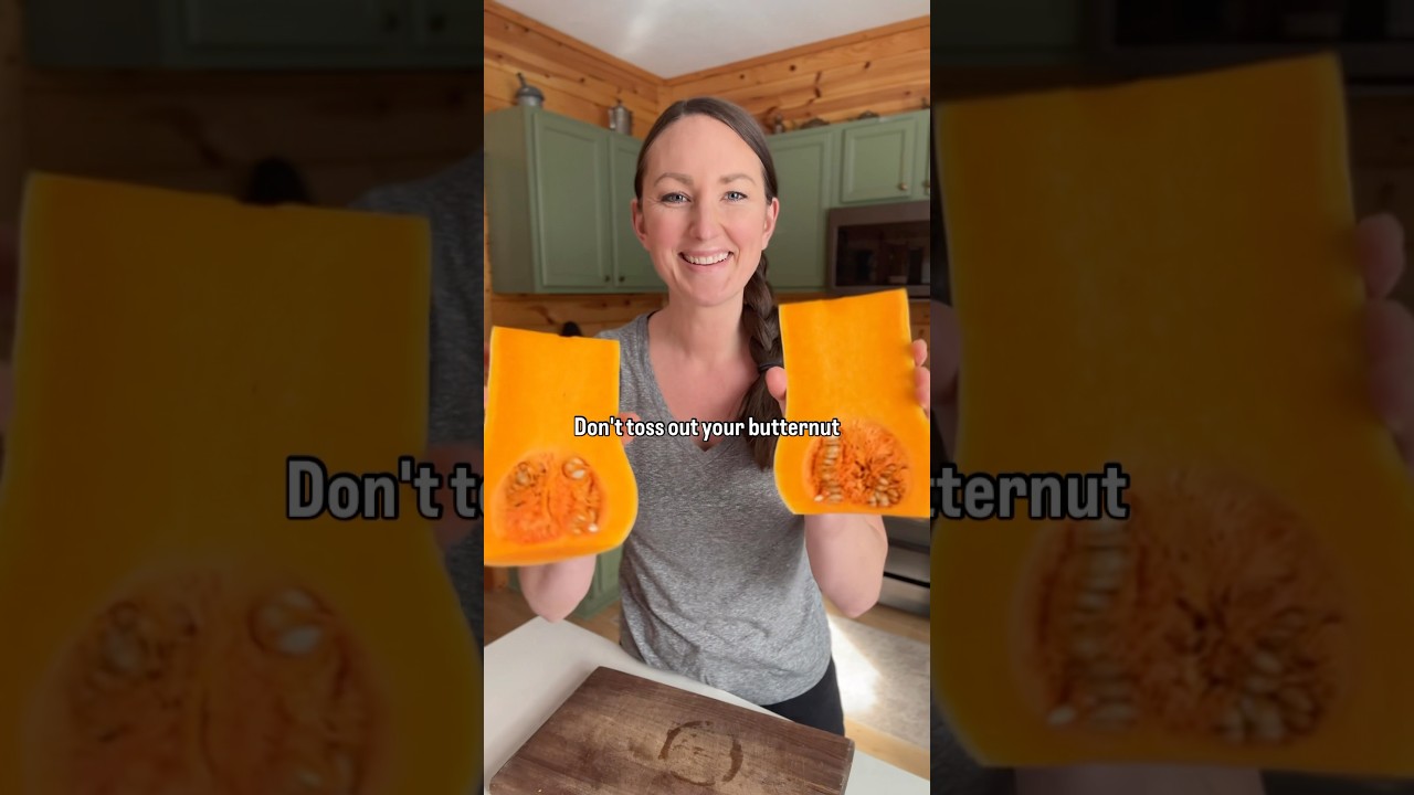 Don’t Toss Out Your Butternut Squash Seeds! 