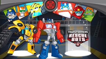 Transformers Rescue Bots: Hero 🤖 Optimus Prime: The Autobot leader + Bumblebee: The friendly warrior
