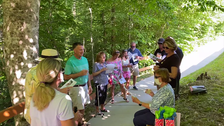 Ted Rice Pennfield Walking Trail Fence Dedication
