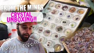 Unboxing My 85K Crystal Collection Purchase Part 2 From The Mines