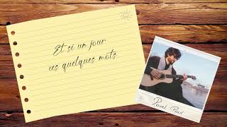 Pavel Paul - Lettre À Un Ami (Lyric Video)