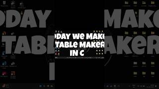 C Program to Print Multiplication Table of a Number | Beginner Friendly Tutorial