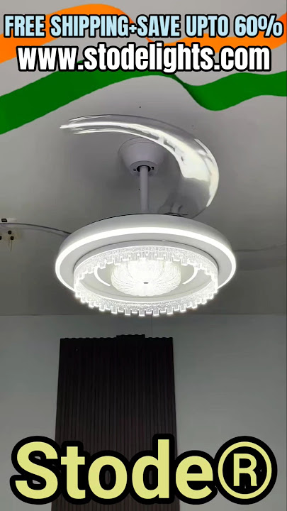 Fan Chandeliers Install Guide! 💡✨ Premium Solutions! Order Now 🚚 www.stodelights.com 📦 #stode
