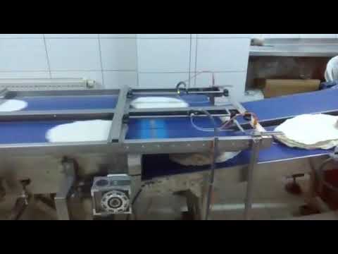 Flat bread counter and stacker / lavaş sayma makinası /lavaş dizme makinası / lavaş serme makinası