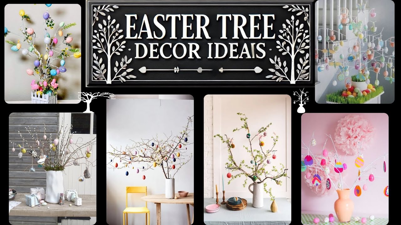 2025 Easter Tree Ideas That Wow Festive Ornaments, Toppers & Budget Friendly Decor Ideas