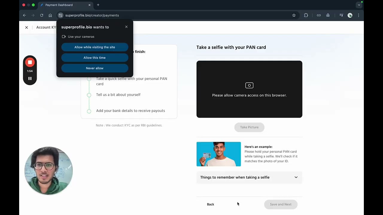 Guide to Complete KYC & Enabling Payments on your Store | SuperProfile Support