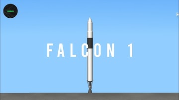Falcon 1 in space flight simulator | SFS 1.5