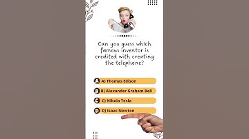 Who Invented the Telephone? Can You Guess? #facts #inventions #amazingfacts #gk