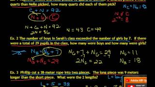 Alg1 Lesson 90 Alg1 Lesson 90