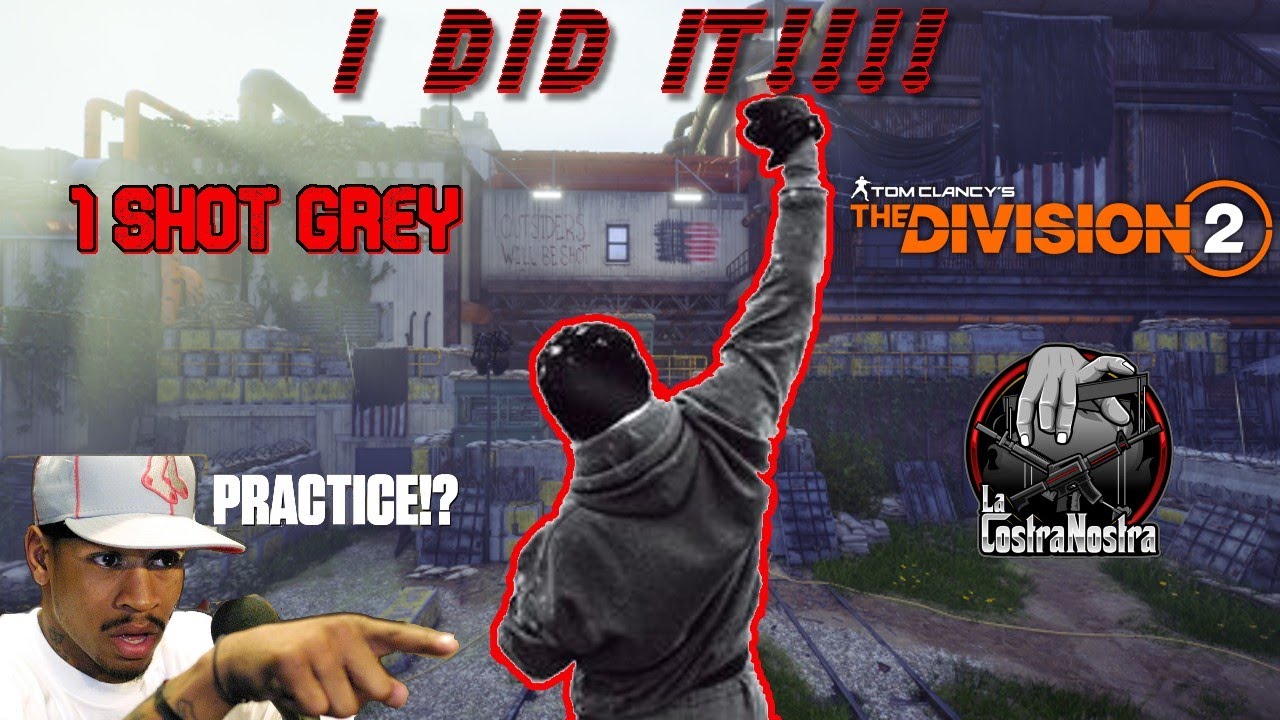 The Division 2: Iron Horse 1 shot Gray Practice