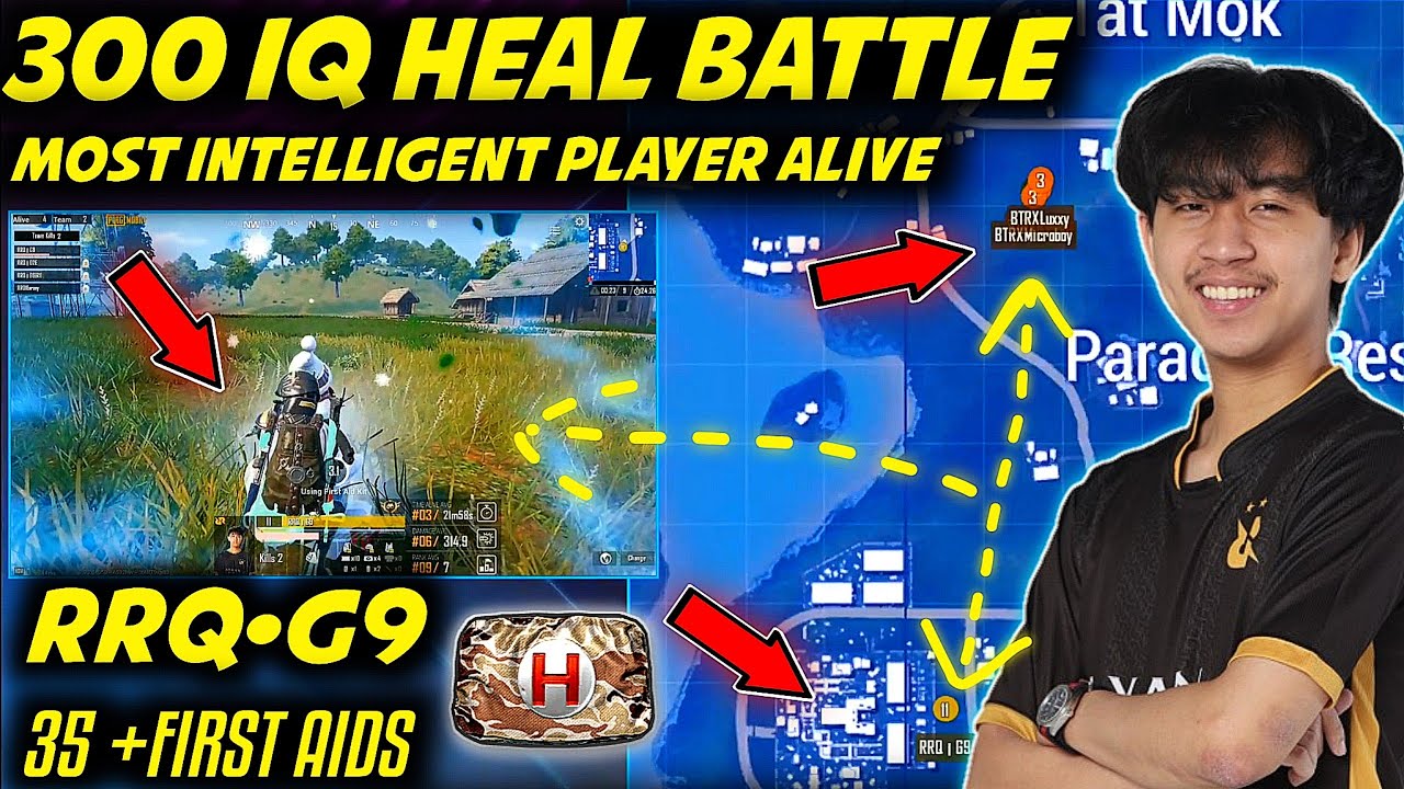This RRQ G9's 300IQ Healing Battle Secured RRQ'S Slot In #PMGC | RRQ G9