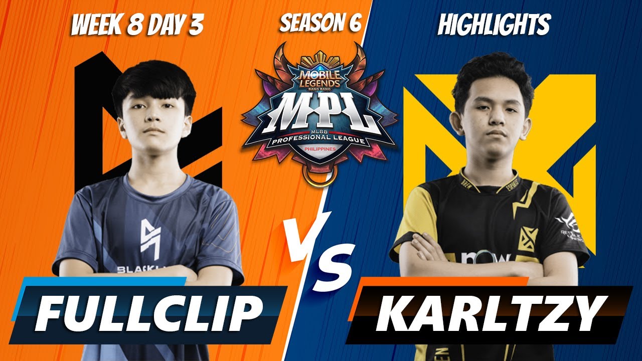 FULLCLIP VS KARLTZY HYPERCARRY FULL GAME HIGHLIGHTS | MPL Season 6 Week 8 Game 3 | Blacklist vs BREN