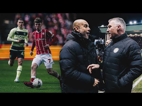 Behind-the-scenes at Bristol City vs Manchester City! 🎥 RED ZONE