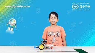 Young Innovator Ishaan Kishore Builds a Line Following Robot 🤖 | DIYA Robotics
