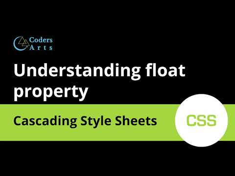 23. Understanding the float property in CSS | CSS Tutorial For Beginners