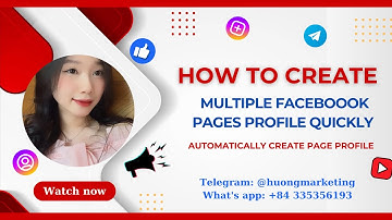 How To Create Multiple Facebook Pages Quickly | Automatically Create Page Profile