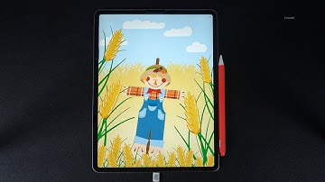 Scarecrow - Digital Illustration On iPad Pro