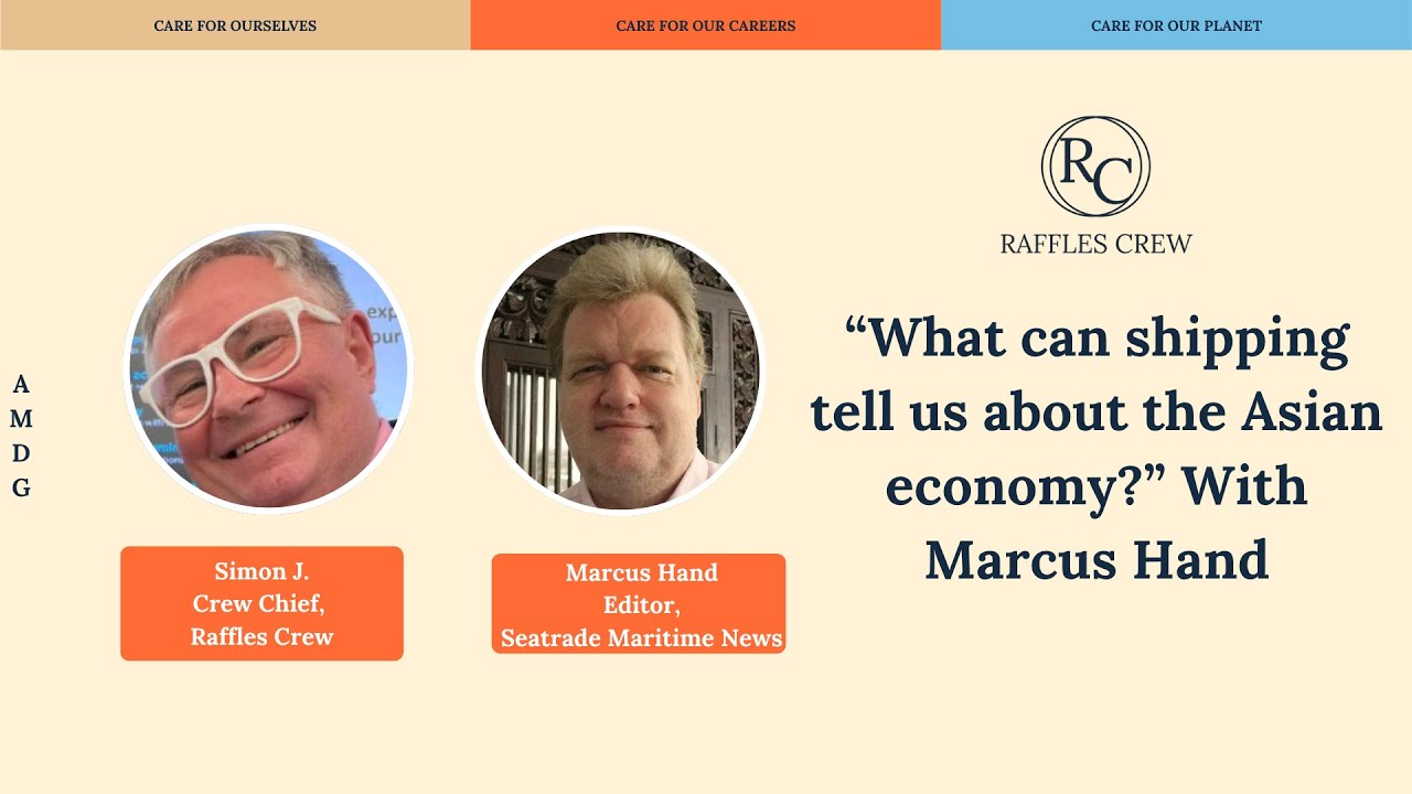 What can shipping tell us about the Asian economy? Simon J interviews Marcus Hand