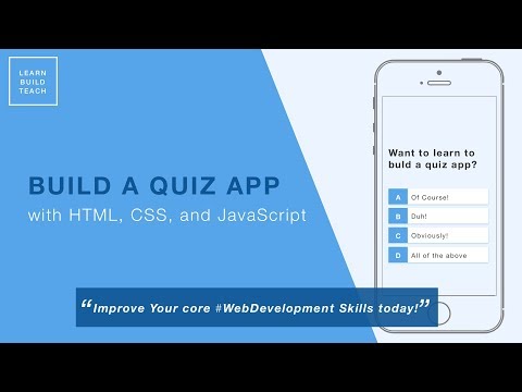 Build a Quiz App (6) - Create a Progress Bar