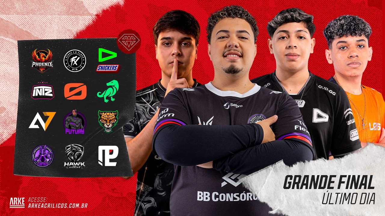 🔴 GRANDE FINAL GWL - ÚLTIMO DIA - COPA MOBILE #freefire