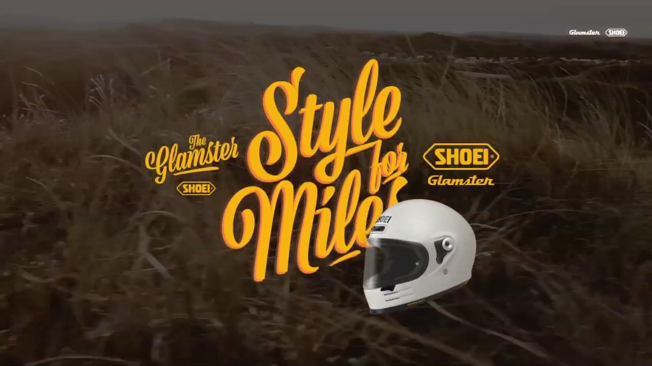 SHOEIヘルメット【Glamster ABIDING (RED／BLACK)】フィッティング