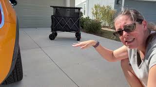 What ACTUALLY matters about this beach cart !!! VIC 680lbs Super Cart & Table 1=5 Set, 480L Mega screenshot 1
