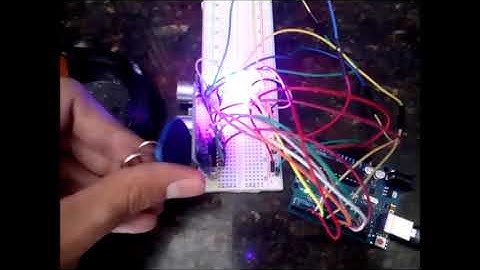 Arduino - Vaga de estacionamento automatizada