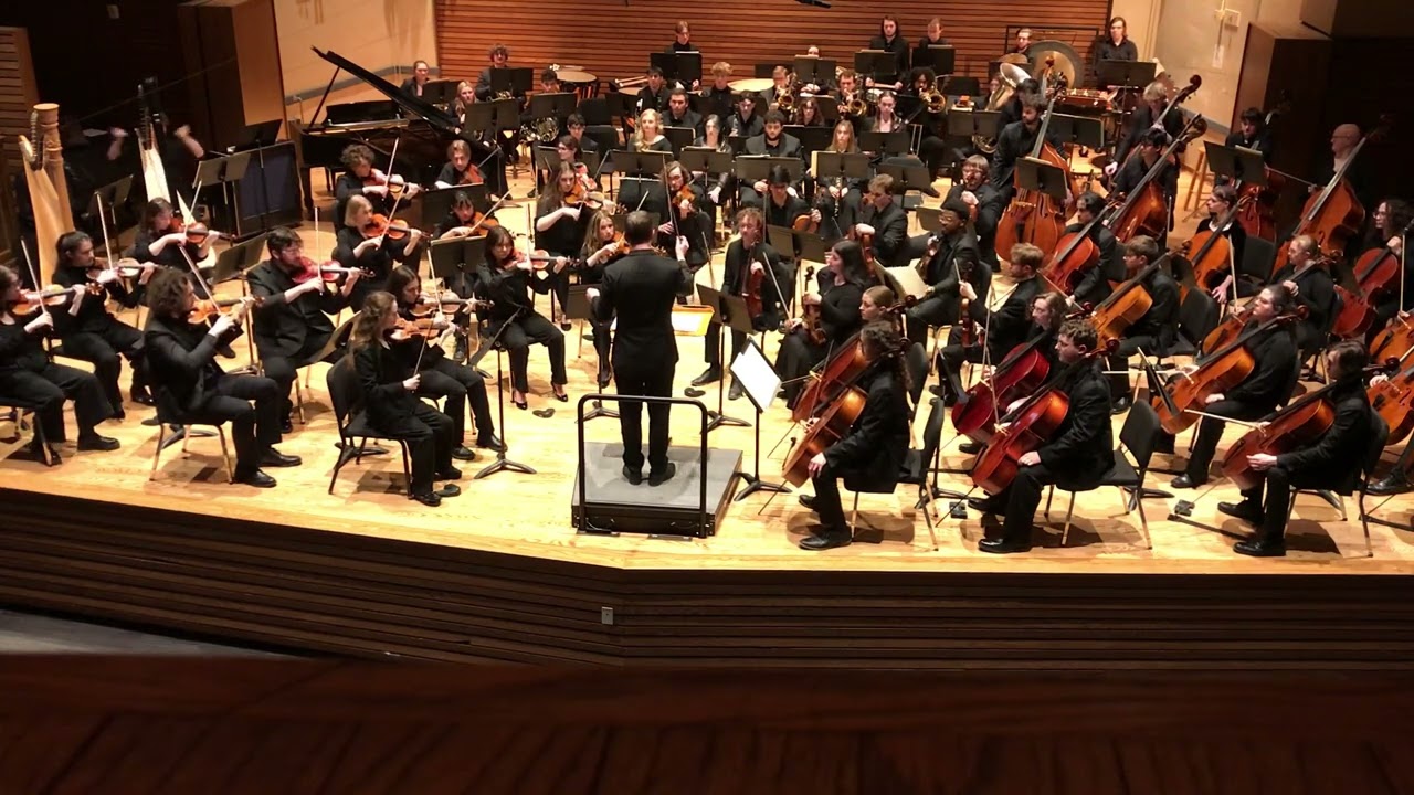 February 2026 Baldwin Wallace Orchestra, Bonnie Burgess-Gay Concertmaster. Capriccio espagnol