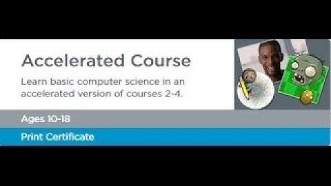 Code.org Accelerated Course , Stage 5, 