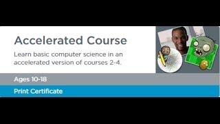 Code.org Accelerated Course , Stage 5, 'The Artist'