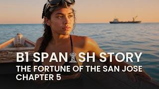 Datos Learn Spanish Comprehensible Input B1 Adventure Story The Fortune of the San Jose Chapter 5 Guía