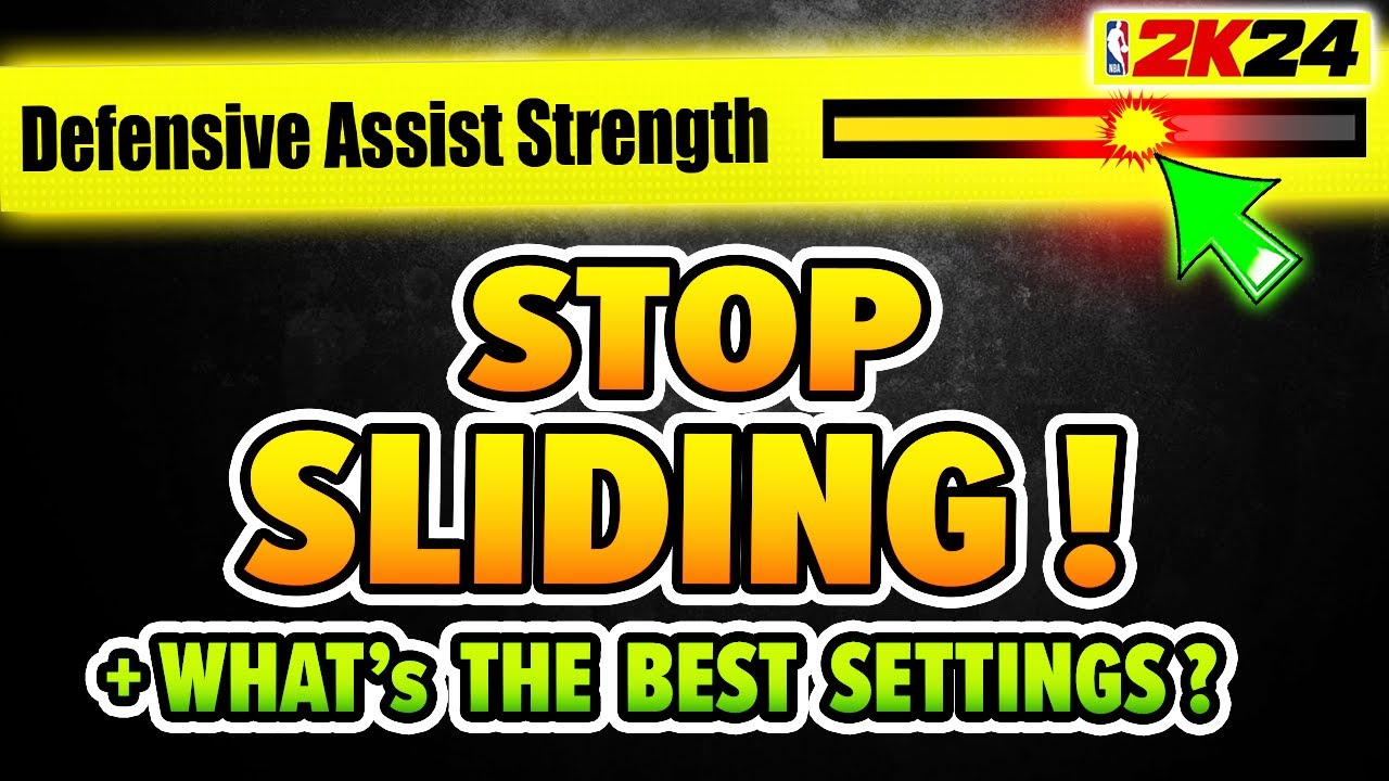 Tips to STOP SLIDING on NBA 2K24 - YouTube