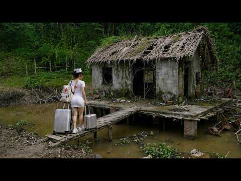 A Girl Breaks Down in Tears as Her House Burns to the Ground, Then Begins an Amazing Rebuild Journey