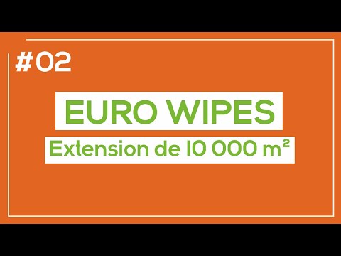 Extension de 10000m² de l'entreprise Euro Wipes, à Nogent-le-Rotrou, par GECI Ingénierie (vidéo n°2)