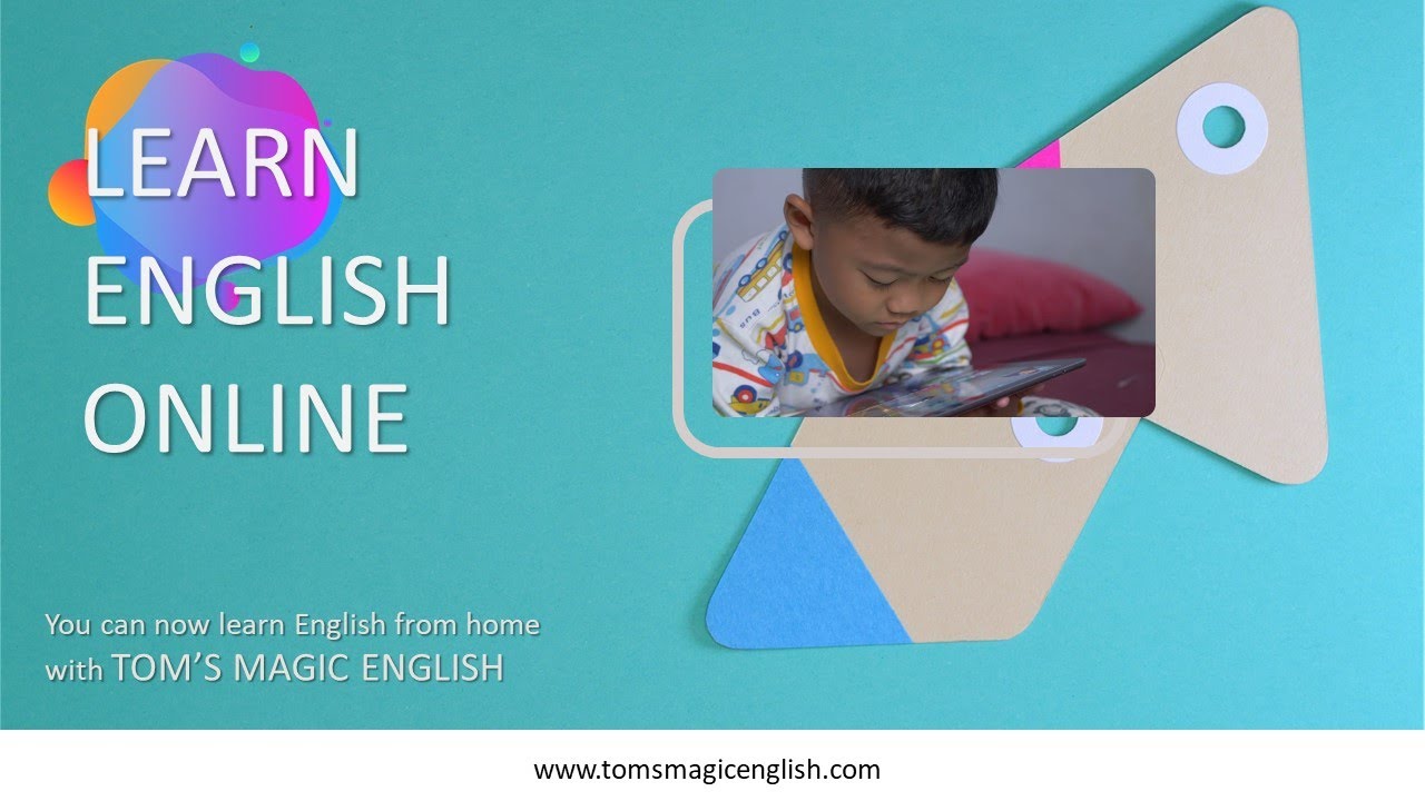 Study English Online with Tom's Magic English!