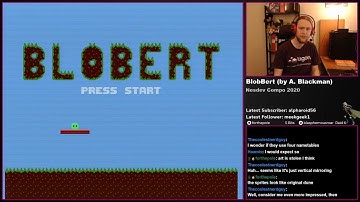 Blobert [NES Homebrew] (pt. 2) || Nesdev Compo 2020