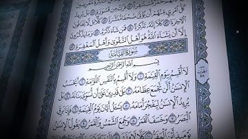 سورة القيامة | صلاح بو خاطر