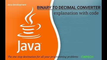 How to convert Binary to Decimal Number/Binary to Decimal Converter/Java Programming