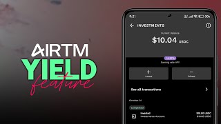 How to Use Airtm Yield to Grow Your USDC Balance