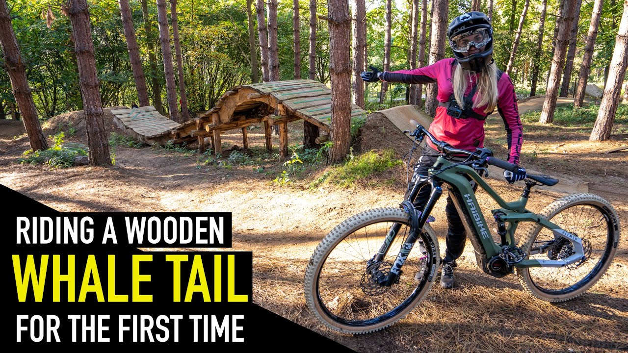KARA SENT THE WOODEN WHALE TAIL// MTB JUMP PROGRESSION