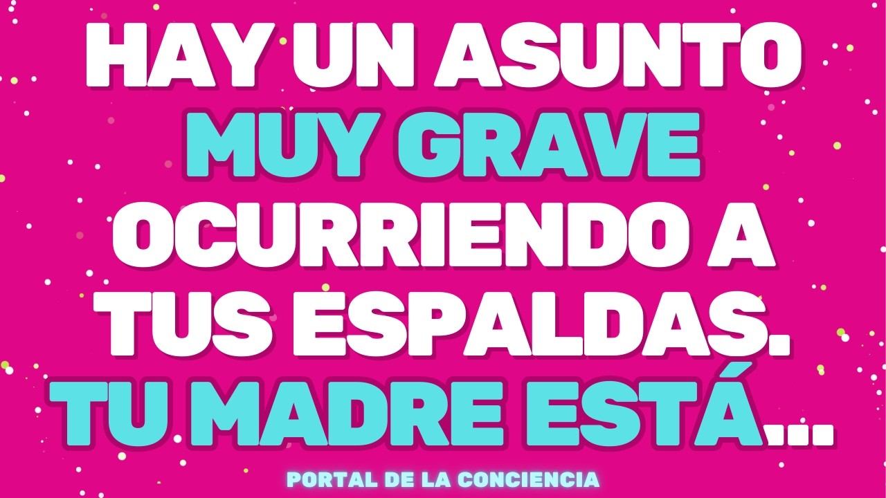 URGENTE: ARCÁNGEL MIGUEL DICE QUE HAY UN PROBLEMA GRAVE OCURRIENDO A TUS ESPALDAS 😮 Mensaje de Dios