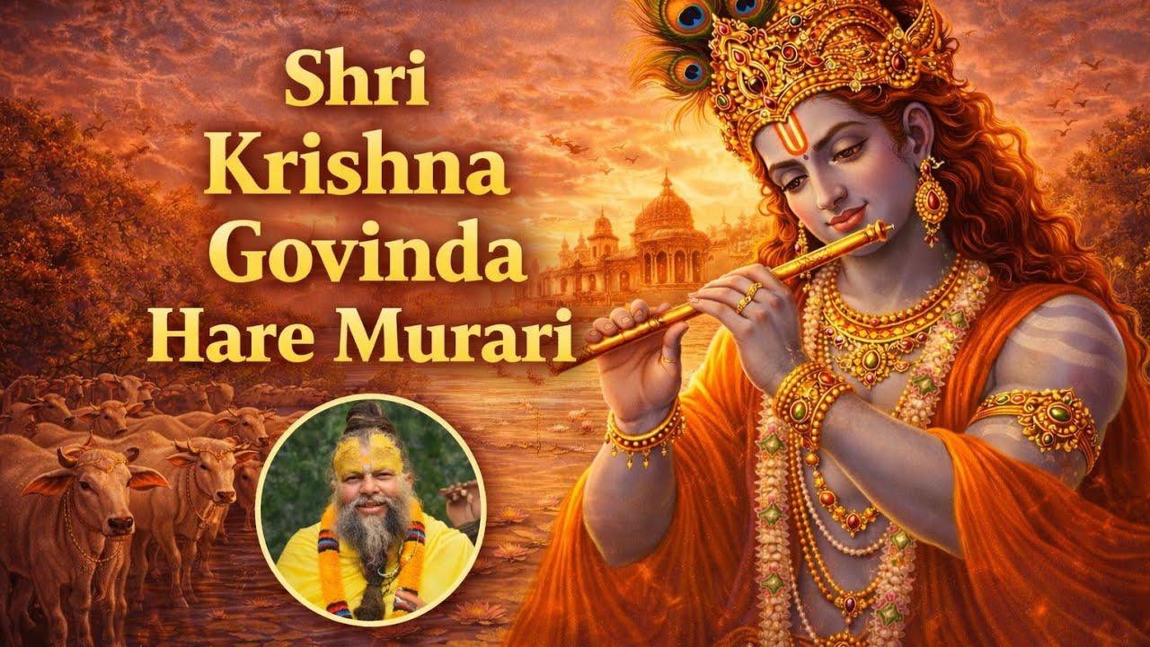 Shri Krishna Govinda Hare Murari | मधुर कृष्ण भजन 